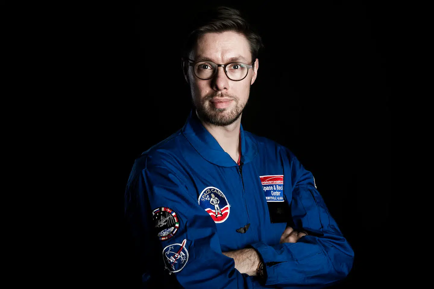 Thomas Conradsen har været i astronaut-træning på Rocket & Space Center Huntsville, Alabama, USA.