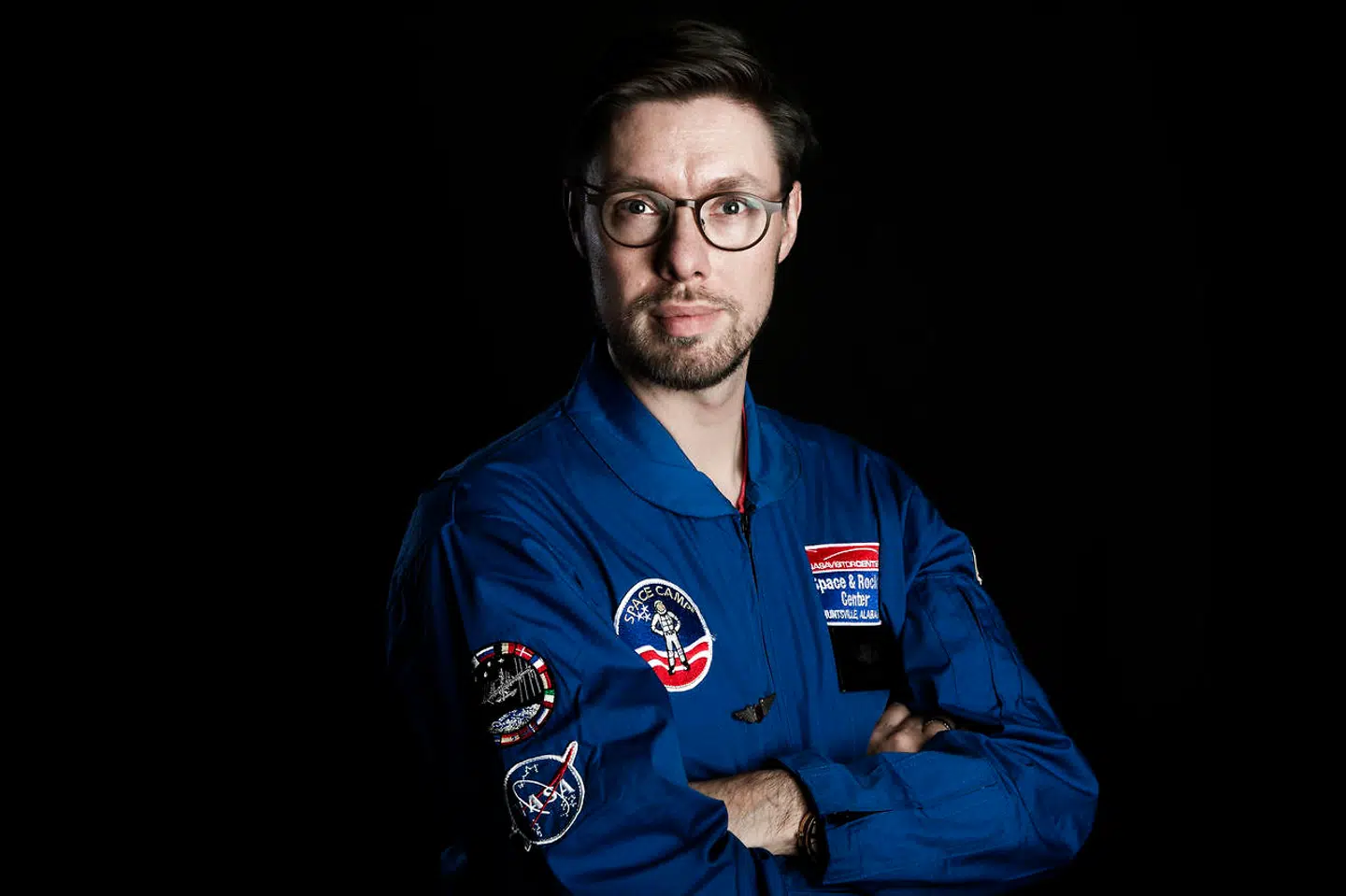 Thomas Conradsen har været i astronaut-træning på Rocket & Space Center Huntsville, Alabama, USA.