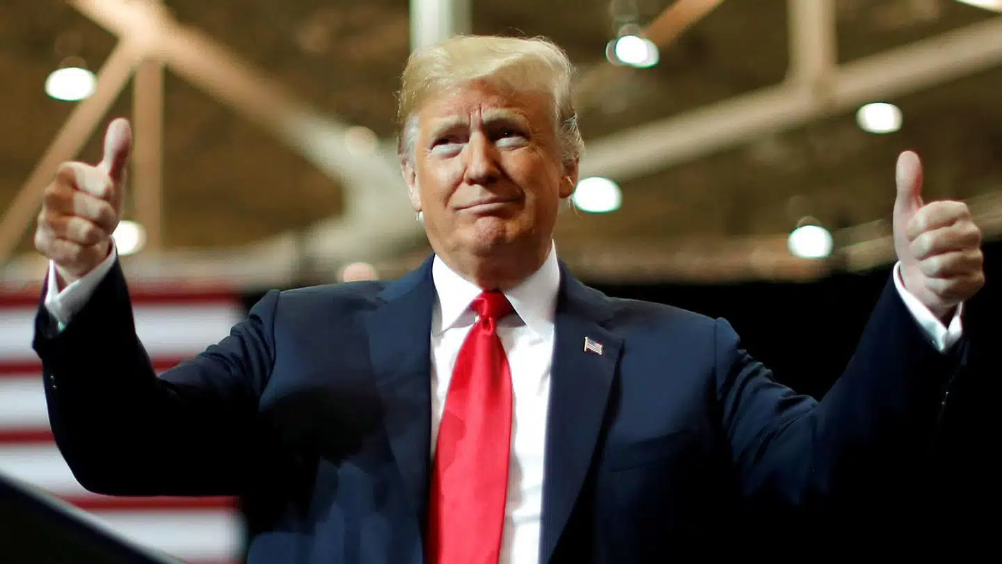 »Lige siden jeg annoncerede mit kandidatur, har Demokraterne talt om undersøgelser mod mig - men de har endnu intet fundet, for der er intet,« sagde Donald Trump onsdag ved udsigten til demokratisk flertal i Repræsentanternes Hus.