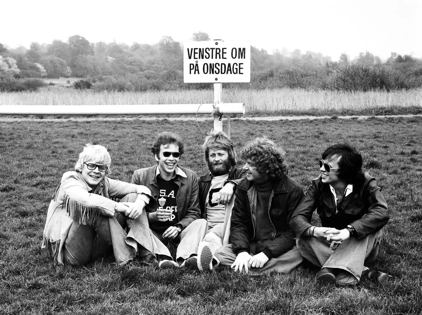 Shu-Bia-Dua i en tidlig udgave, ca. 1975. Foto fra bogen: Ritzau/Scanpix.