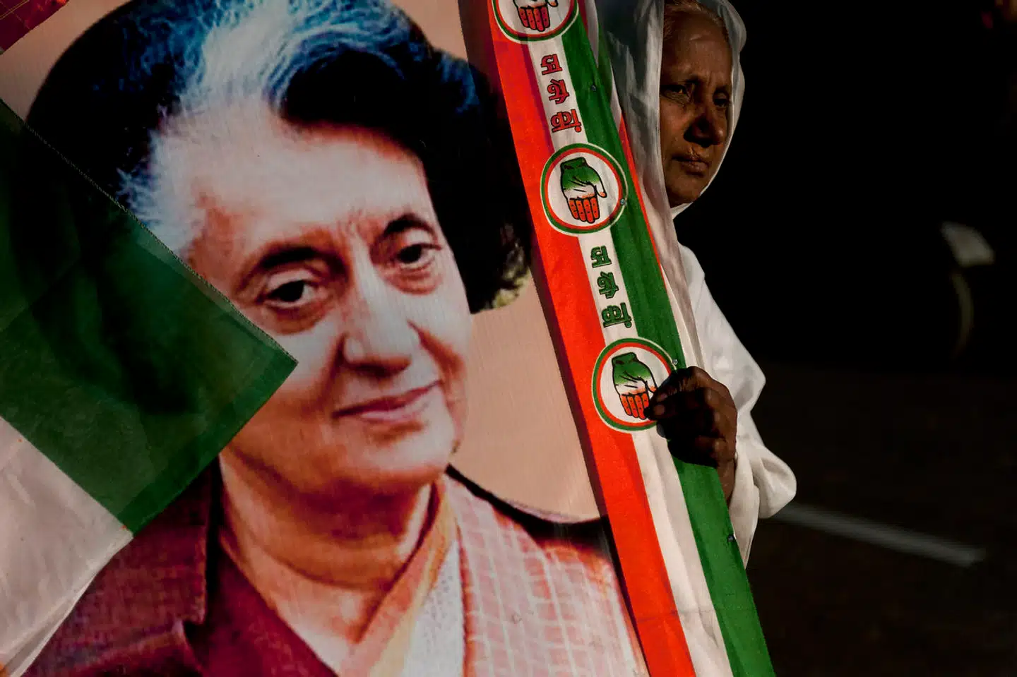 Indira Gandhi var premierminister i Indien fra 1966-77 og senere fra 1980-84. I 1984 blev hun myrdet af én af sine sikh-livvagter.