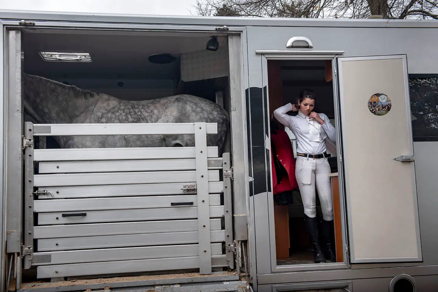 Jagten er slut, og Albert skal hjem og slappe af.