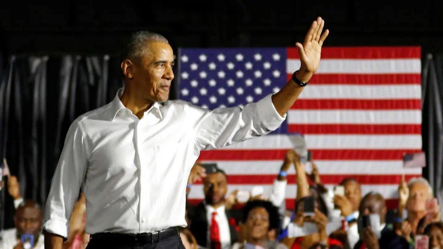 Fredag var Barack Obama i Florida for at støtte Demokraternes kandidater.