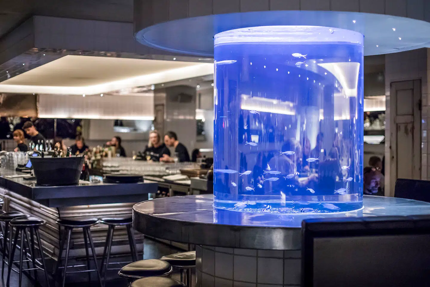 Kødbyens Fiskebar er en af de restaurationer, der har valgt at indrette deres lokaler efter det stigende antal enlige gæster, der dagligt besøger dem.