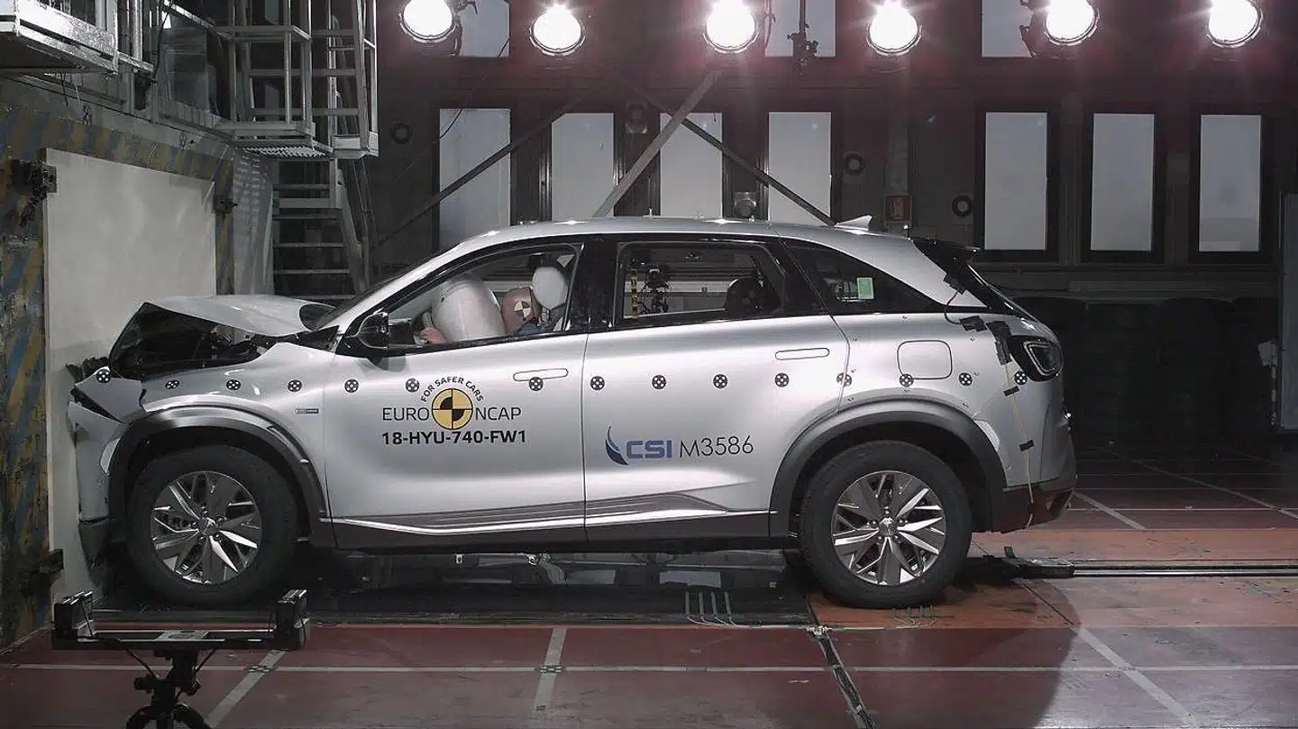 Euro NCAP har for første gang testet en brintbil, Hyundai Nexo, og resultatet er positivt i forhold til sikkerhedsniveauet
