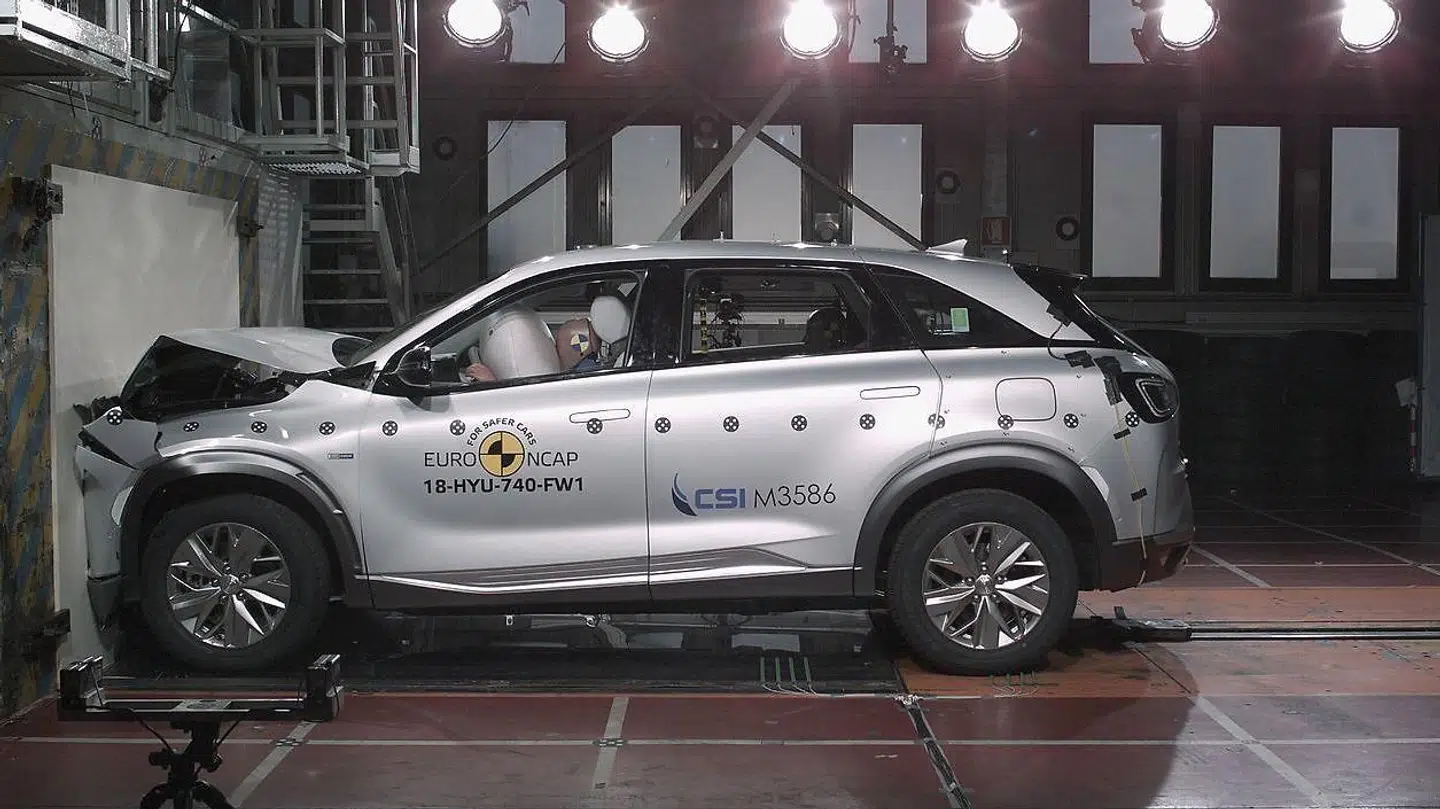Euro NCAP har for første gang testet en brintbil, Hyundai Nexo, og resultatet er positivt i forhold til sikkerhedsniveauet