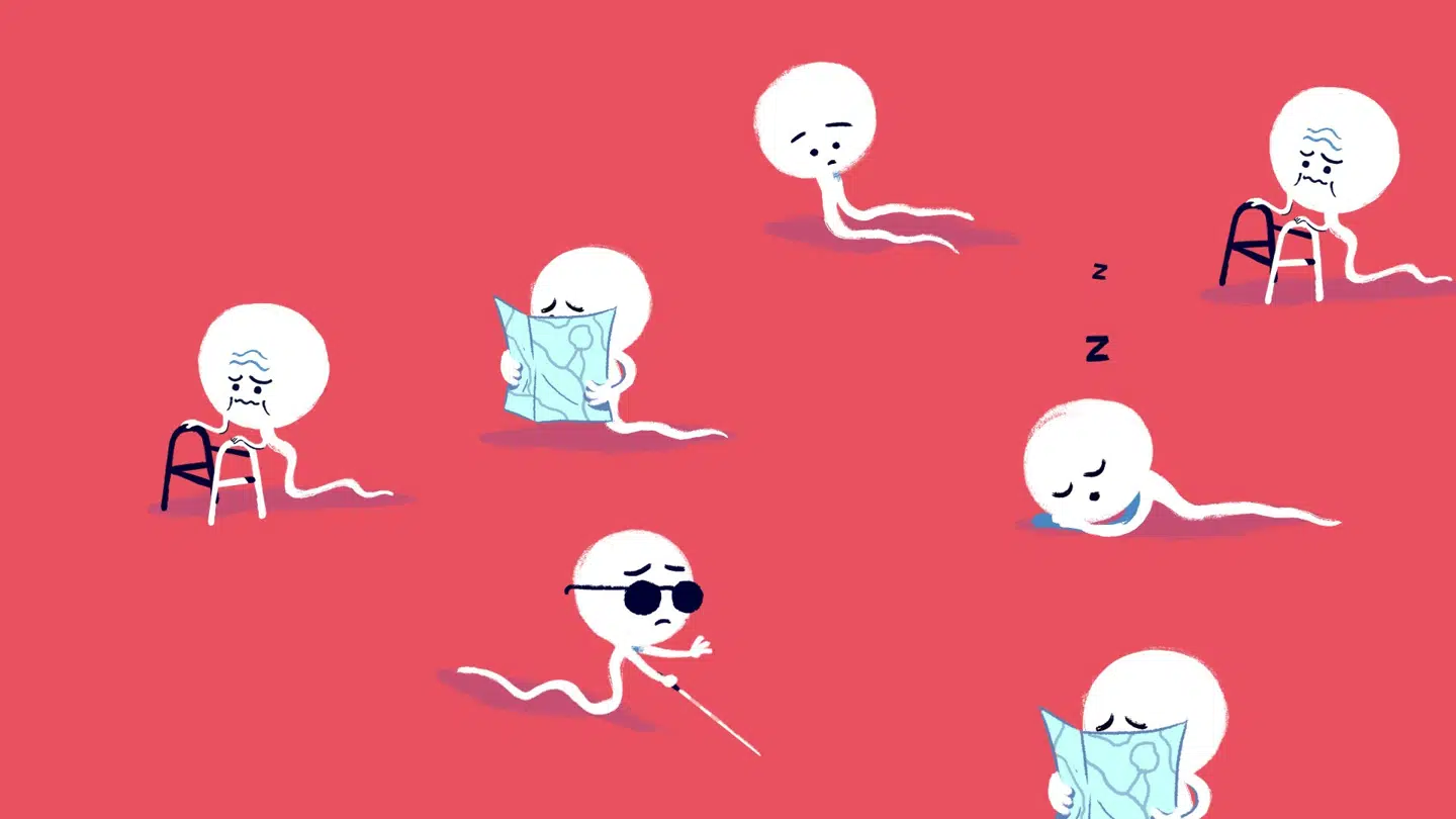 Københavns Kommune vil med en ny kampagne oplyse om mænds fertilitet, og hvad den betyder for en eventuel babydrøm. Billedet er fra kommunens kampagnevideo.