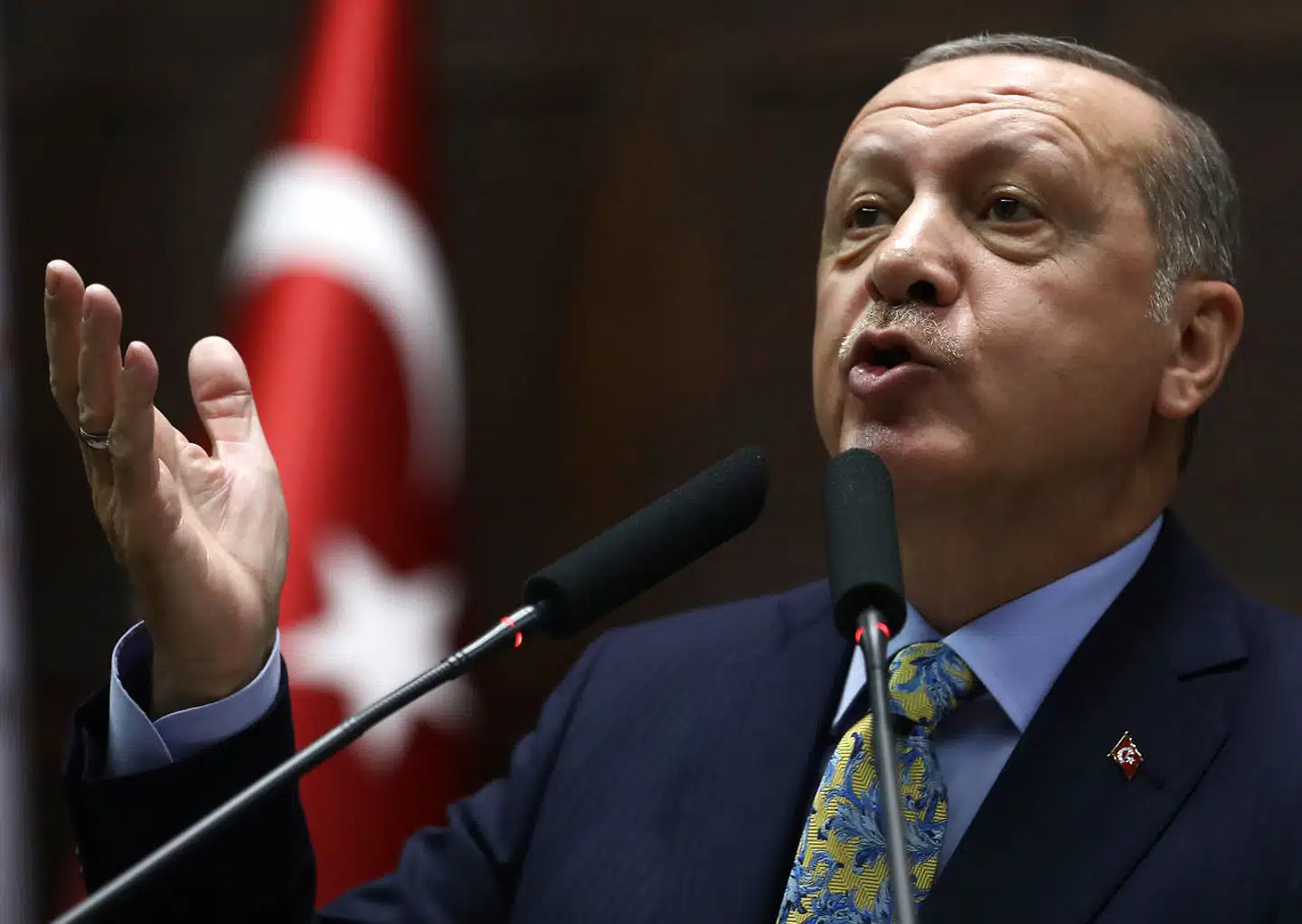 Tyrkiets præsident, Recep Tayyip Erdogan. Arkivfoto.