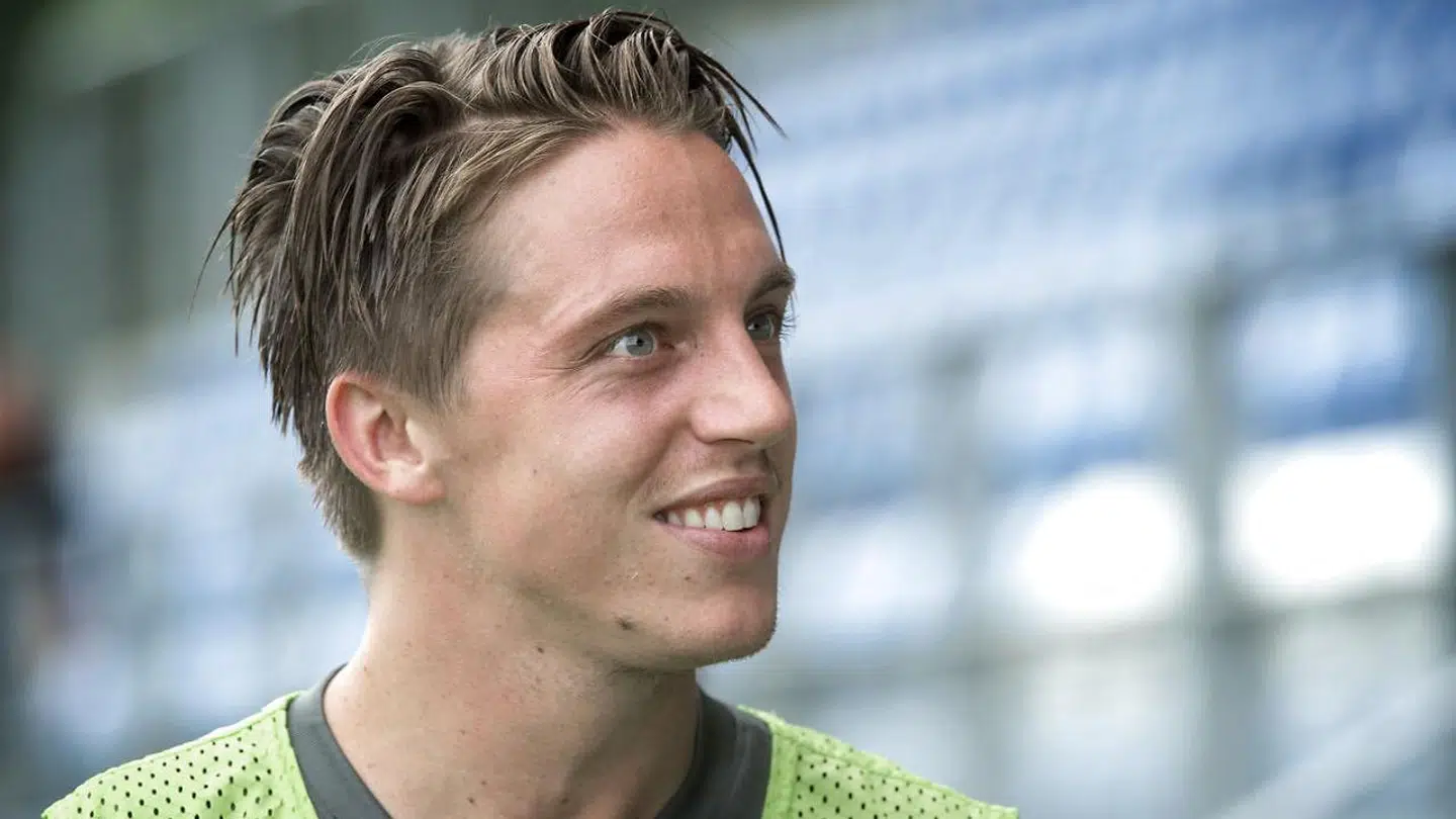 Fodboldspilleren Nicki Bille blev mandag anholdt på Strøget i København. (Foto: Jens Nørgaard Larsen/Ritzau Scanpix)