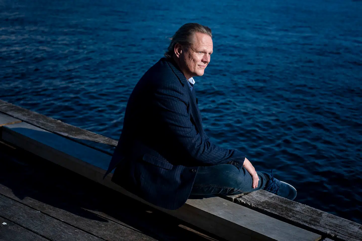 Sigurd Barrett optræder i Skuespilhuset for tiden med sine genfortællinger af danmarkshistorien. Foto: Celina Dahl