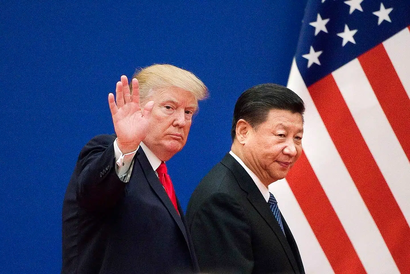 Donald Trump og Xi Jinping har kastet sig ud i en handelskrig, som kan vise sig at blive en fordel for andre markeder. Foto: Nicolas Asfouri/Ritzau Scanpix