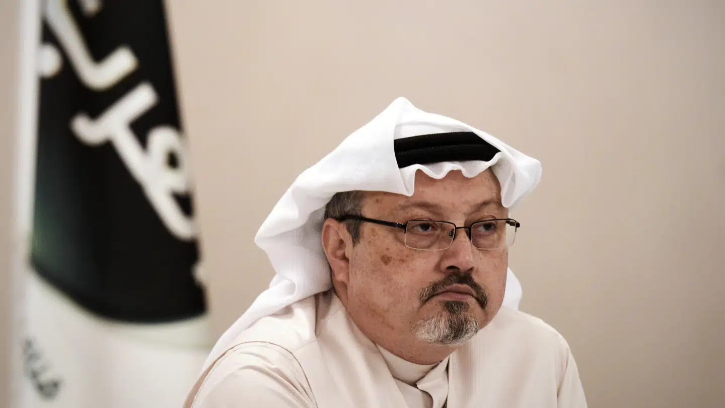 Jamal Khashoggi skulle efter planen have giftet sig med sin forlovede, Hatice Cengiz, senere på måneden. Mohammed Al-Shaikh/arkiv/Ritzau Scanpix