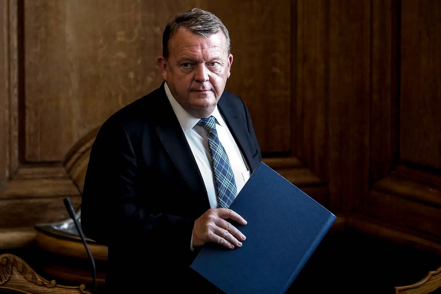 Statsminister Lars Løkke Rasmussen (V) i Folketingssalen. (Foto: Mads Claus Rasmussen/Ritzau Scanpix)