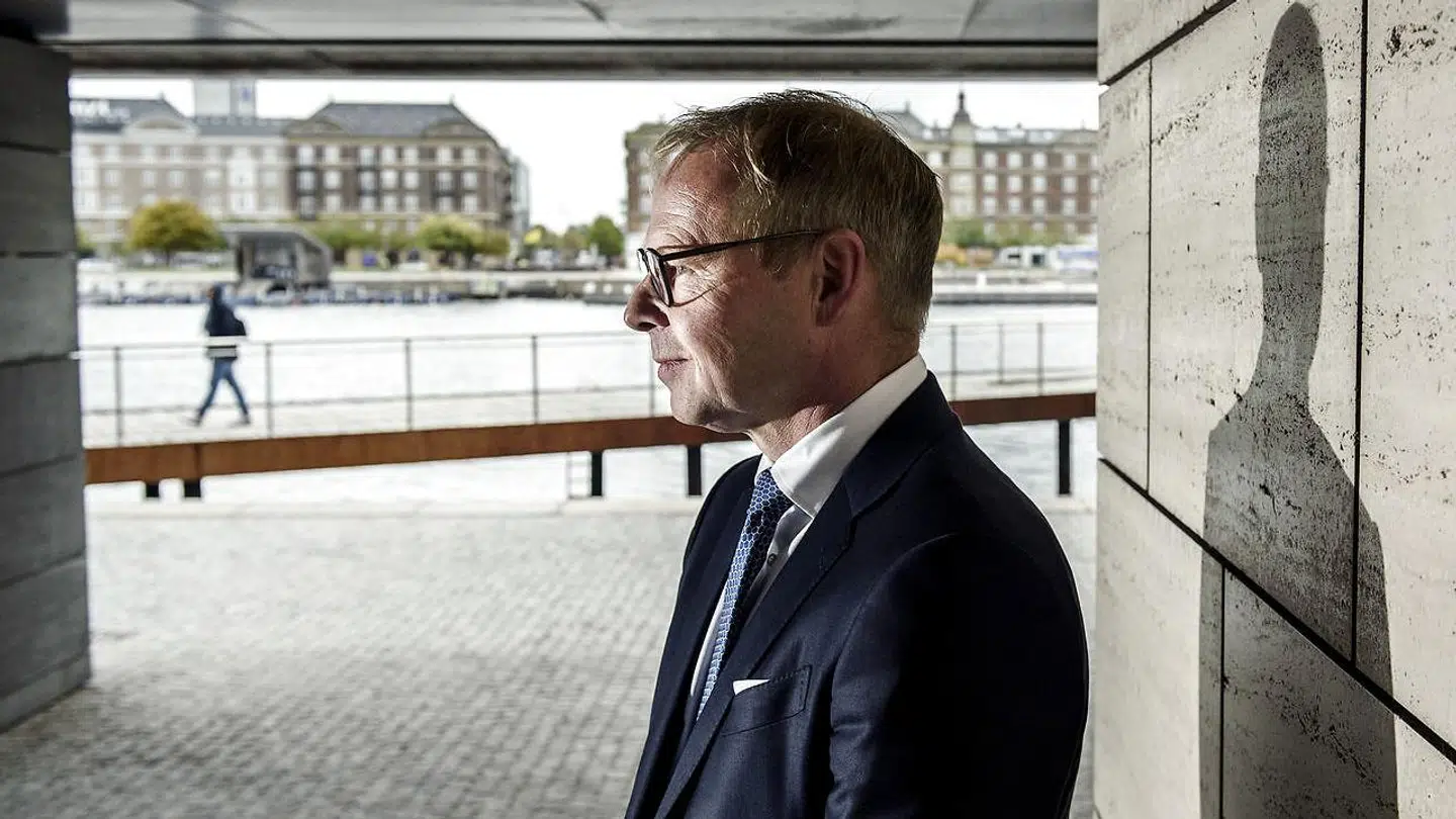 I marts 2016 skriver Michael Rasmussen et Facebook-opslag for at svare på Nykredit-kundernes mange spørgsmål. »Trækker I bidragsstigningerne tilbage?«, skriver Nykredit-topchefen i opslaget. »Ikke på min vagt,« fastslår han. Foto: Niels Ahlmann Olesen