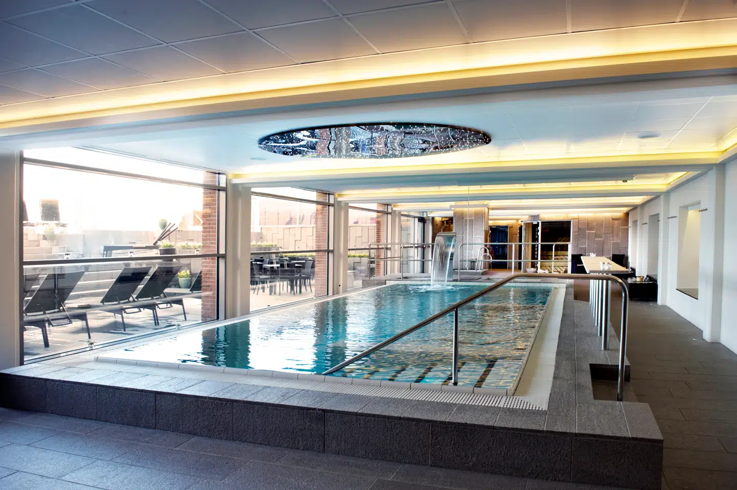 Der er god mulighed for at slappe af og komme ned i gear, når man besøger Hotel Griffens Diamantspa. Foto: PR