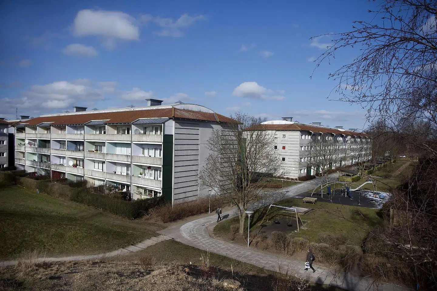 Det er svært at komme af ghettolisten, fordi alt for mange kriterier er umulige at påvirke. AAB i Valby efterlyser en lov, der gør det muligt at afvise ansøgere. Foto: Liselotte Sabroe/Scanpix Ritzau