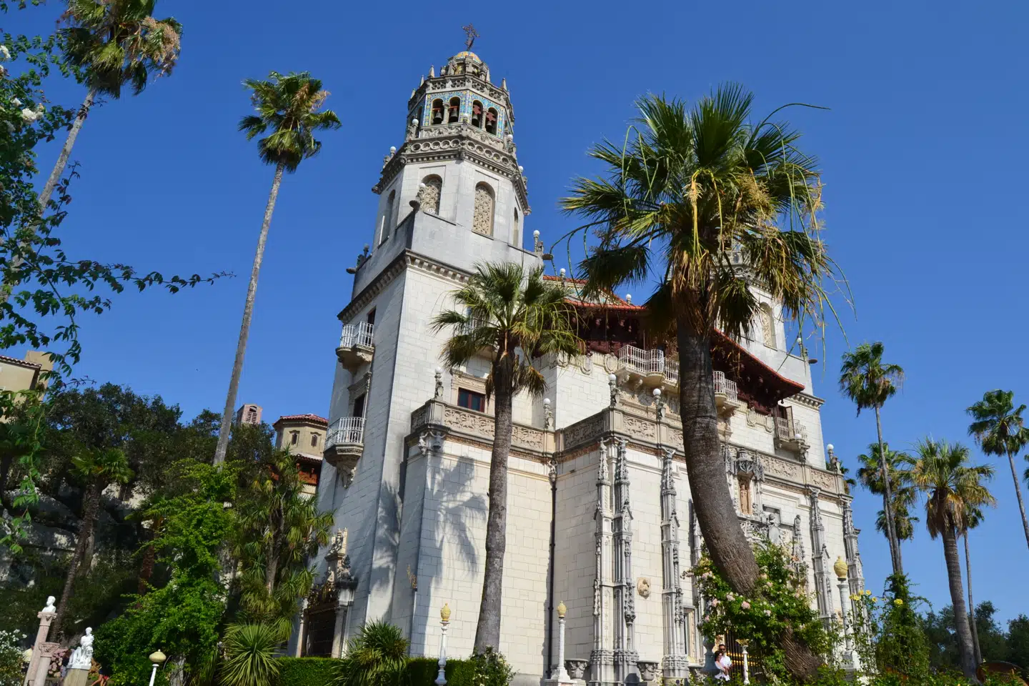Hearst Castle er en milliardærs barndomsvision, som blev til virkelighed. Særpræget, underfundig og eksotisk. Foto: Kristoffer Flakstad
