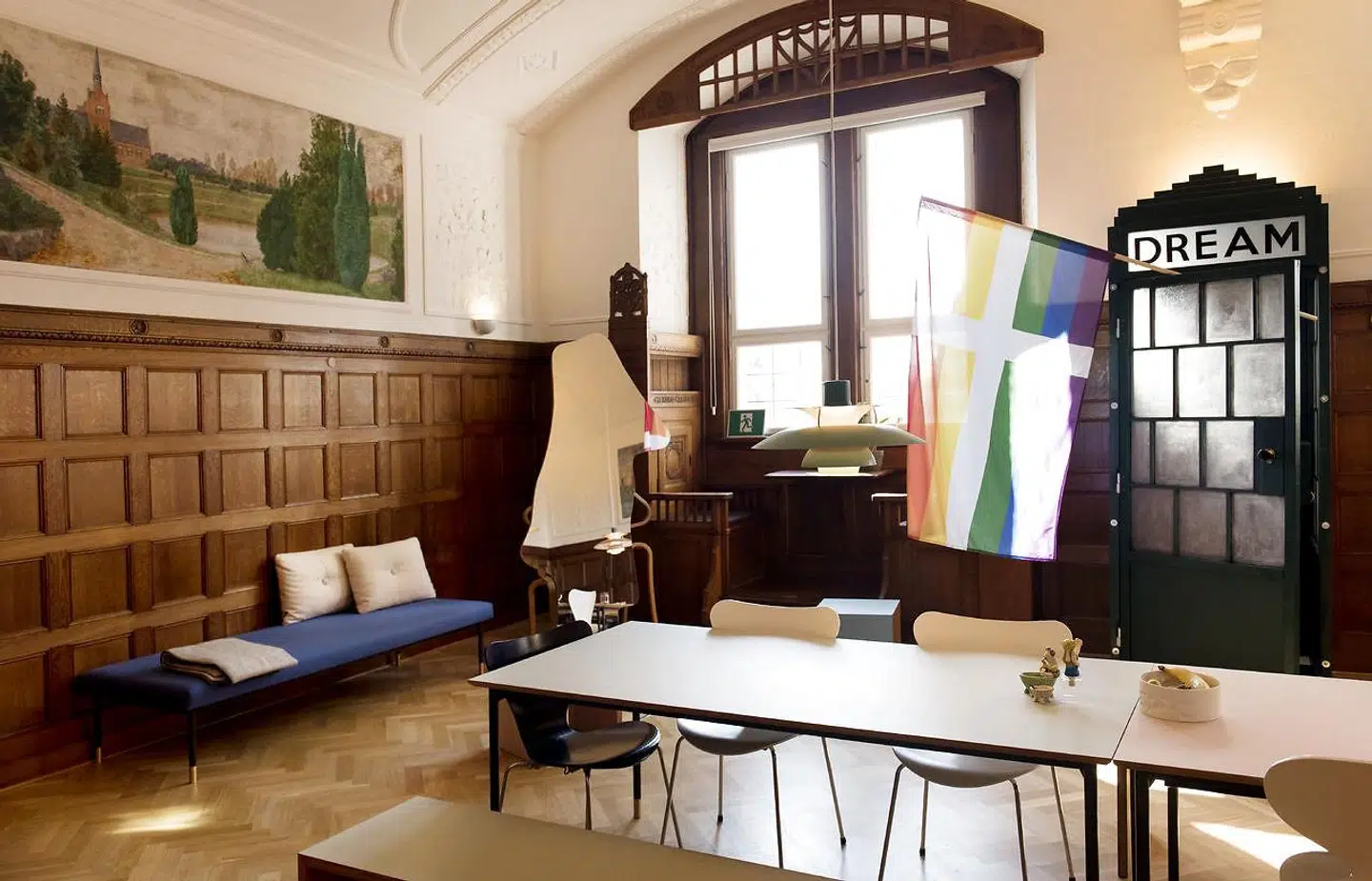 Kulturborgmester Niko Grünfelds kontor på Rådhuset.