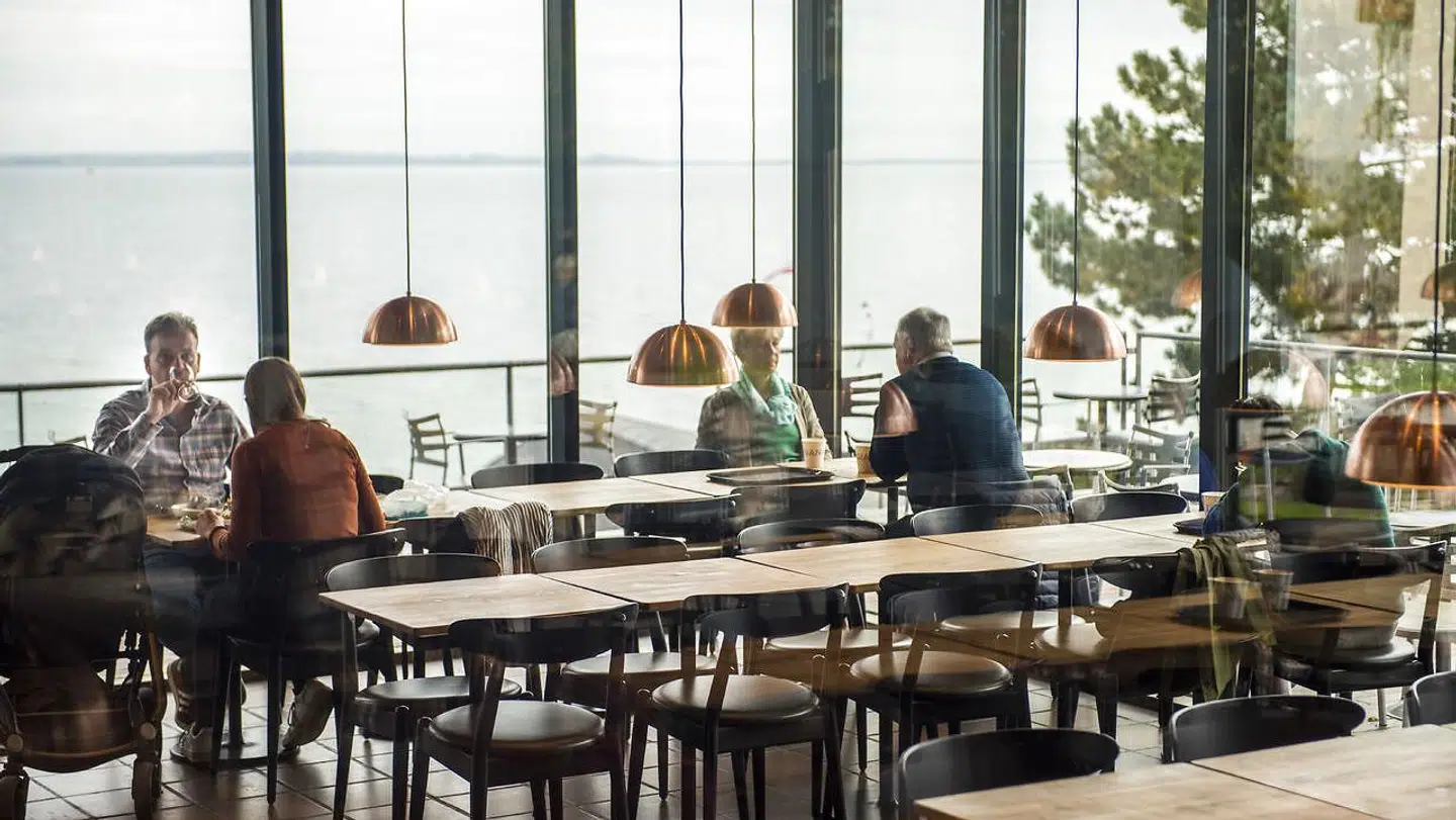 Udsigten fra Louisianas cafeteria fejler ikke noget, den er verdensklasse.