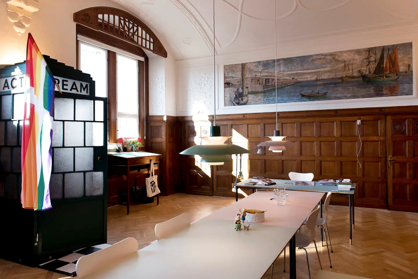 Kulturborgmesterens kontor vil være åbent til kulturelle arrangementer, men det er ikke noget, som er åbent for alle til enhver tid. Det er også et arbejdsrum, fortæller pressechef Michael Trangbæk.