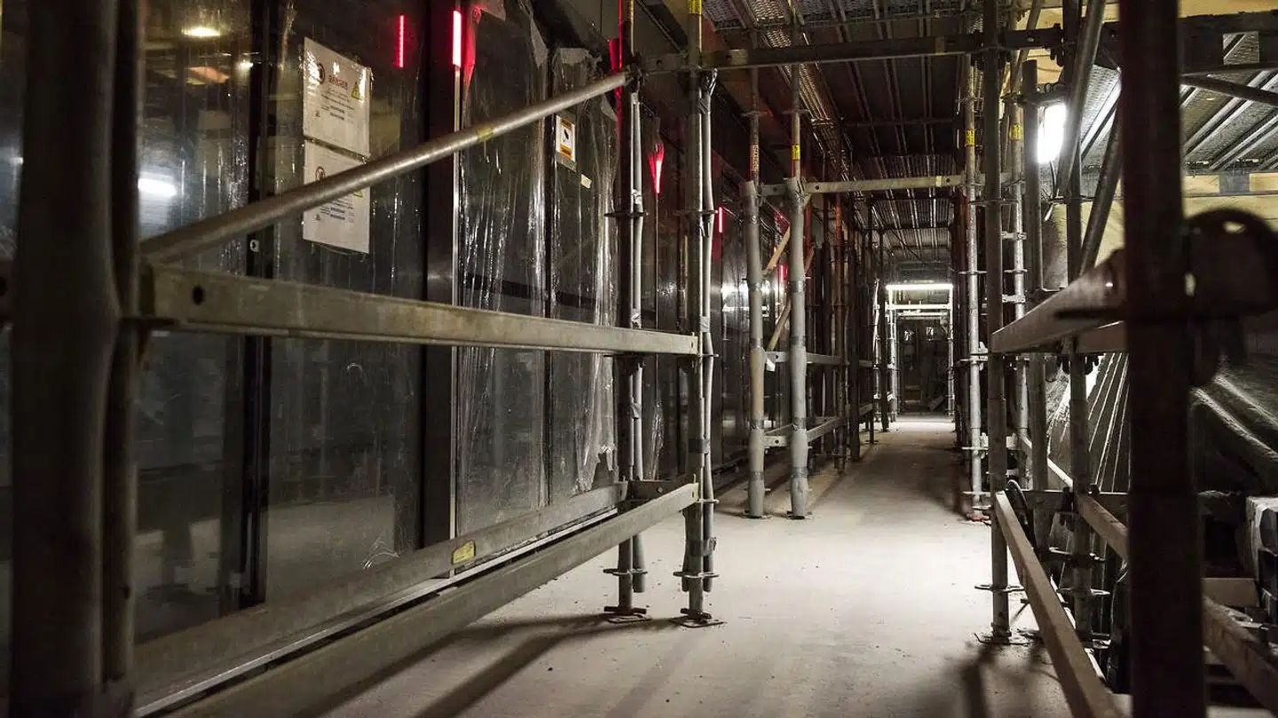 I juli 2019 åbner metrolinjen Cityringen. Enghave plads station får flisebelægning i brune og brændte nuancer – inspireret af de røde murstensbyggerier, der omgiver Enghaveplads. Arkivfoto: Sofie Mathiassen