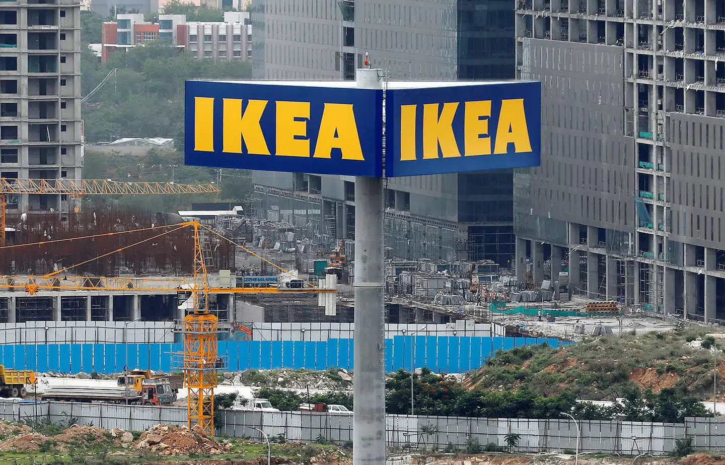 IKEAs vækst er drevet af investeringer i nye butikker både online og fysiske butikker. Særligt på vækstmarkeder som her i Hyderabad, Indien, hvor IKEA åbnede sin første butik i 2018.
