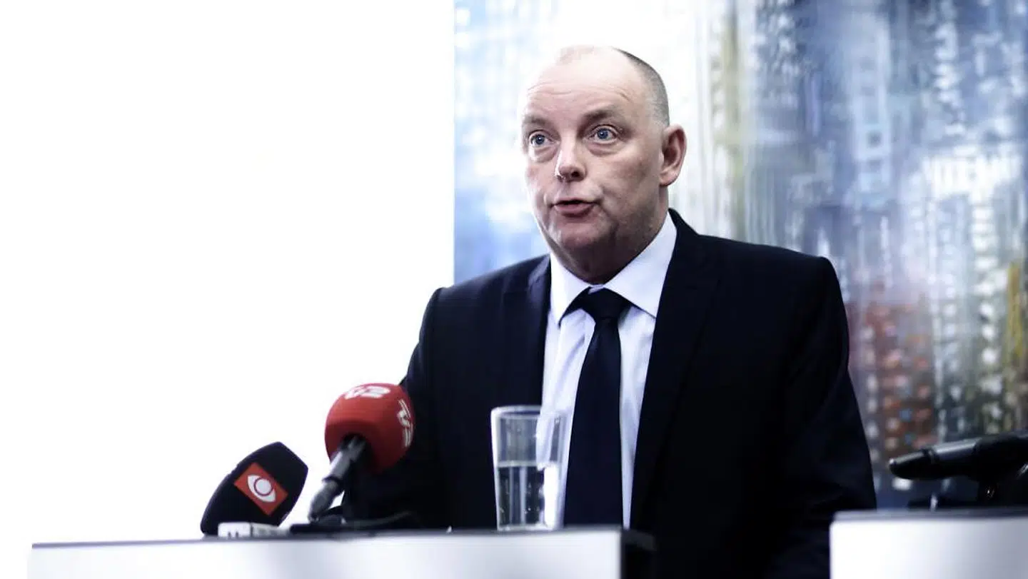 Under mandagens afhøring i Københavns Byret løftede den nuværende chef for Politiets Efterretningstjeneste, Finn Borch Andersen, sløret for, hvorfor tjenesten begyndte at fokusere på »Syv år for PET«. (ARKIV)