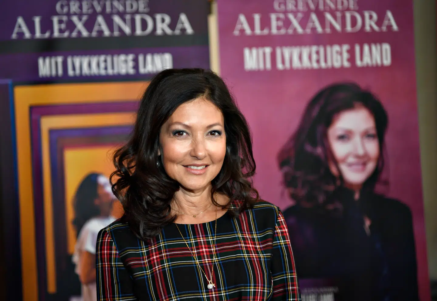 Grevinde Alexandra ankommer ved rød løber til receptionen for hendes bog »Mit lykkelige land« på Designmuseum Danmark i København, mandag den 1. oktober 2018.