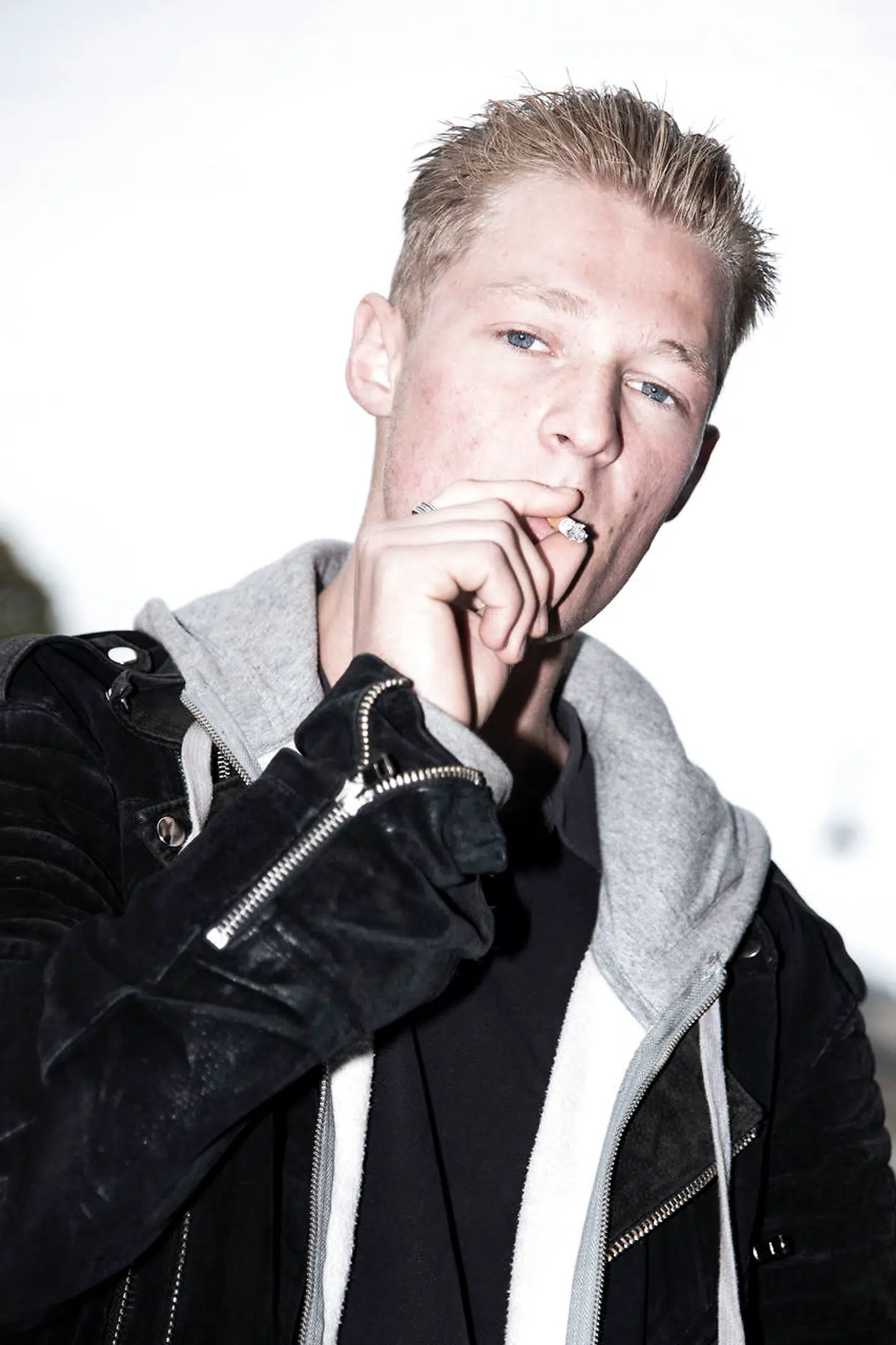 Alexander Jappe har røget i omkring seks år.