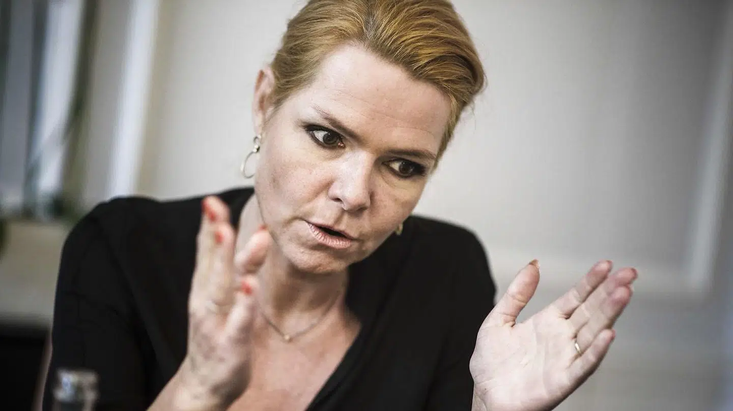 Inger Støjberg præsenterer sammen med kollega Herbert Kickl i dag sine visioner for fremtidens asylpoliytik. Det foregår i Wien. Fotografiet er fra arkivet. (Foto: Simon Læssøe/Scanpix 2016)