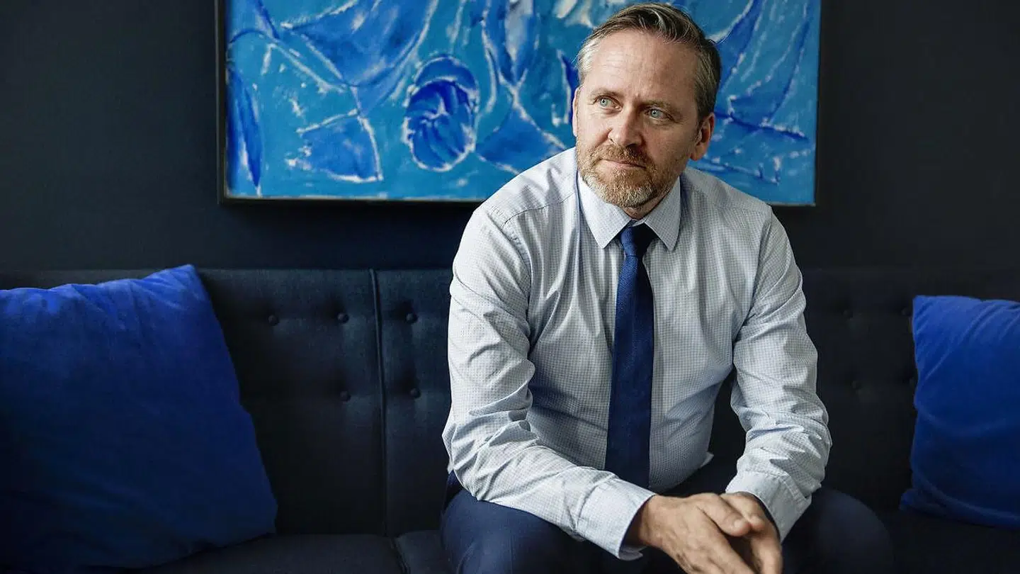 Anders Samuelsen og LA kommer nu med et modsvar til den seneste Venstre-kampagne, hvor partiet brystede sig af, at der siden 2001 er tilført 75 milliarder kroner mere til velfærd. (Foto: Emil Hougaard/Scanpix 2017)