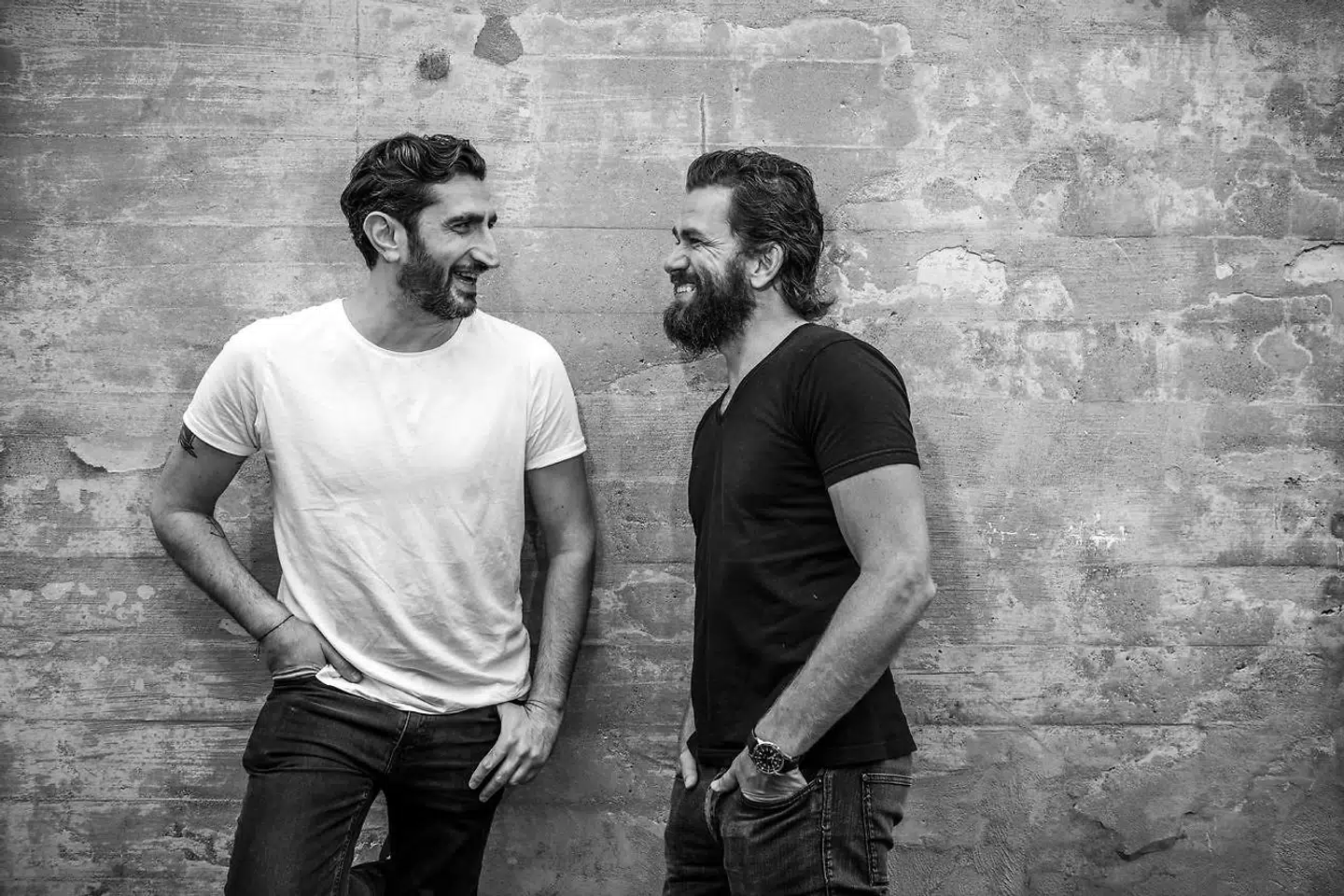 Nikolaj Lie Kaas og Fares Fares i forbindelse med den nye thriller »Journal 64«.