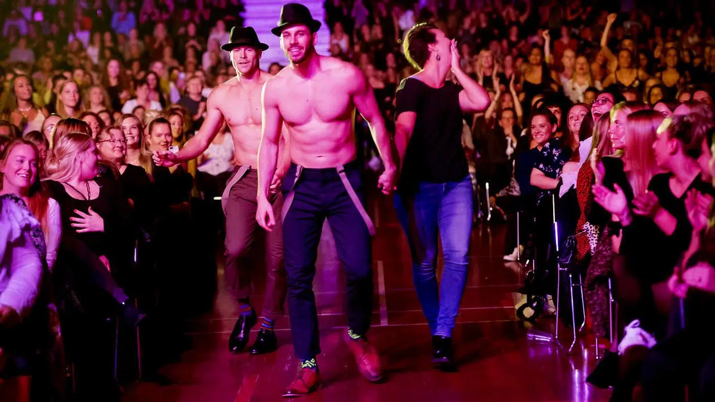 Chippendales i Valbyhallen.