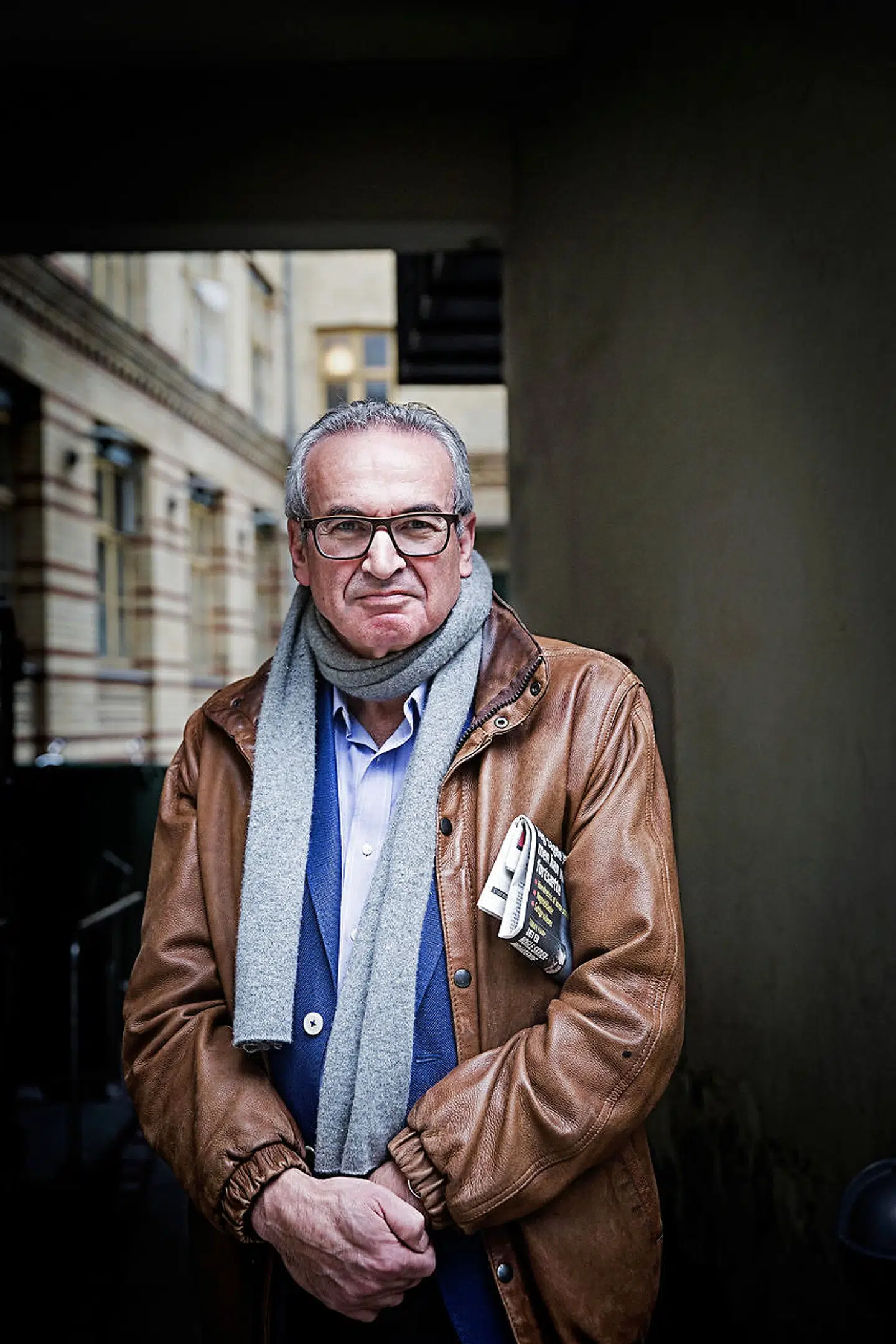 "Da Dronningen kom på besøg, anbefalede jeg Majestæten at anskaffe sit en teleprompter", siger Samuel Rachlin