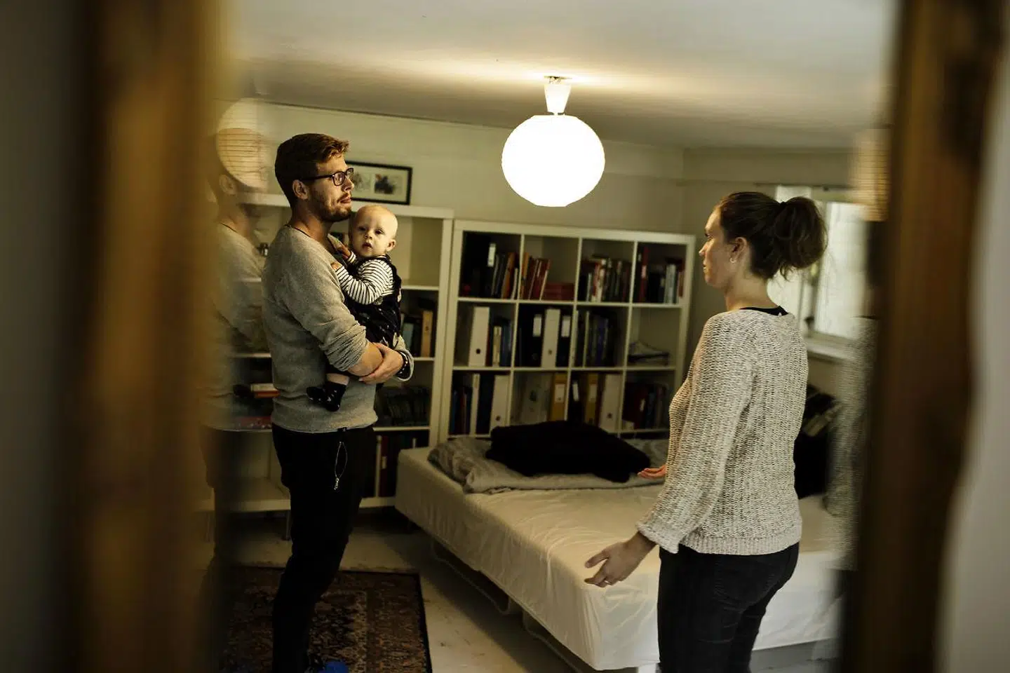 Det er Anne Ruge, der har planlagt dagen, hvor hun sammen med manden, Frederik Klavsen, og sønnen, Hans Christian, besøgte flere »åbne huse« i Gladsaxe Kommune. De vil begge gerne blive i umiddelbar nærhed af Københavns muligheder – og Frederik vil gerne fortsat kunne cykle på arbejde i centrum af København.