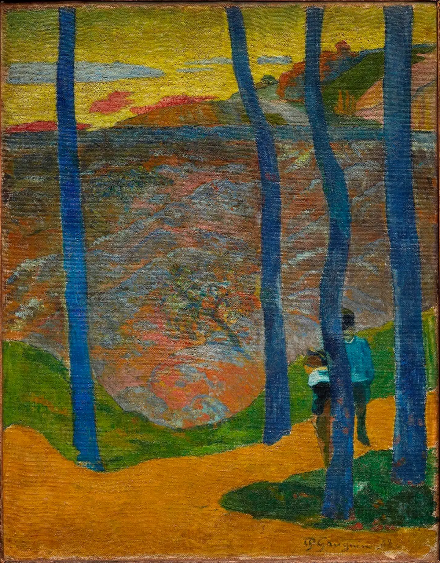 Paul Gauguin er blandt de store navne i Ordrupgaards samling, som – i Wilhelm Hansens tid – blev betragtet som en af de bedste samlinger af fransk kunst i Nordeuropa. Siden har først Hanne Finsen, der var direktør mellem 1978 og 1995, og siden Anne-Birgitte Fonsmark arbejdet på at udbygge samlingen. Gauguin-maleriet, der er fra 1888, hedder »De blå stammer eller din tur vil komme, min skønne«. Pressefoto