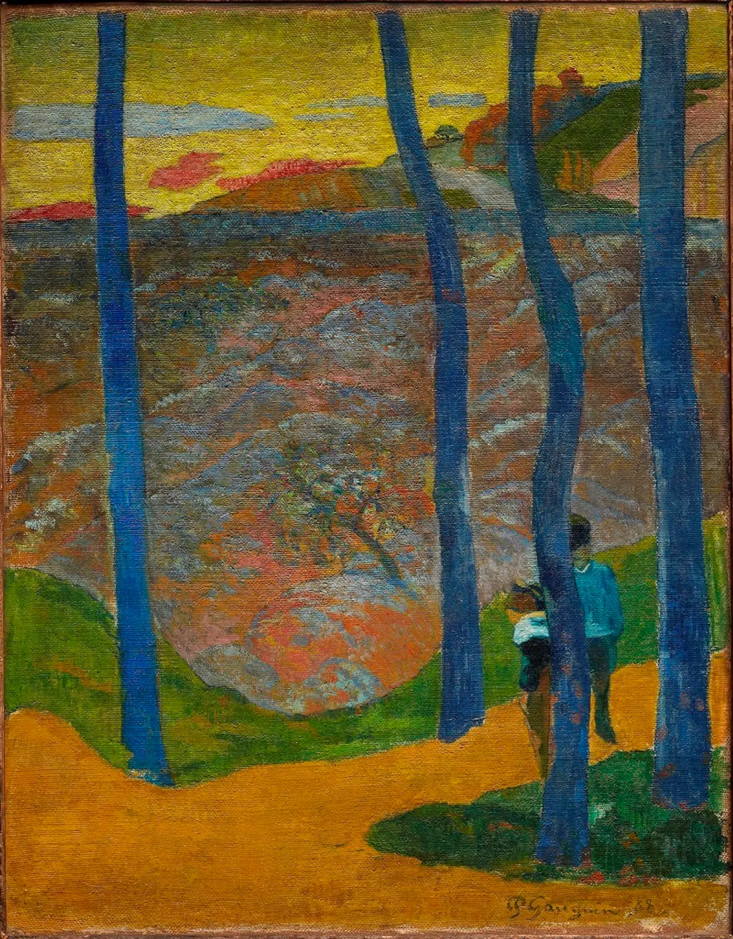 Paul Gauguin er blandt de store navne i Ordrupgaards samling, som – i Wilhelm Hansens tid – blev betragtet som en af de bedste samlinger af fransk kunst i Nordeuropa. Siden har først Hanne Finsen, der var direktør mellem 1978 og 1995, og siden Anne-Birgitte Fonsmark arbejdet på at udbygge samlingen. Gauguin-maleriet, der er fra 1888, hedder »De blå stammer eller din tur vil komme, min skønne«. Pressefoto