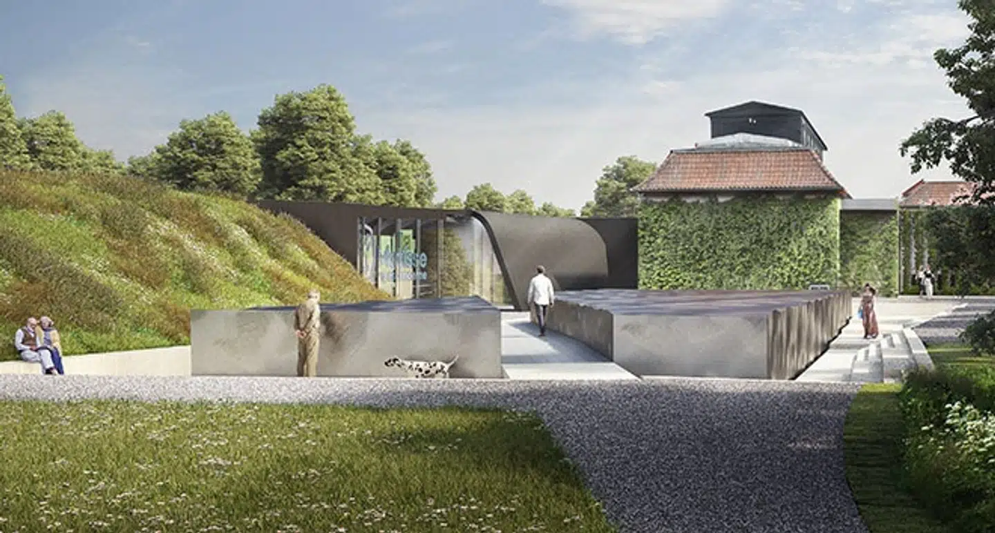 Meget bliver der ikke at se udefra, når Ordrupgaard om et års tid genåbner efter en ombygning. Ombygningen er en tilbygning, der er placeret under jorden af hensyn til de franske impressionisters billeder, der for fleres vedkommende dårligt tåler dagslyset og derfor er gemt på lagre. Udbygningen er tegnet af det norske arkitektfirma Snøhetta. Pressefoto