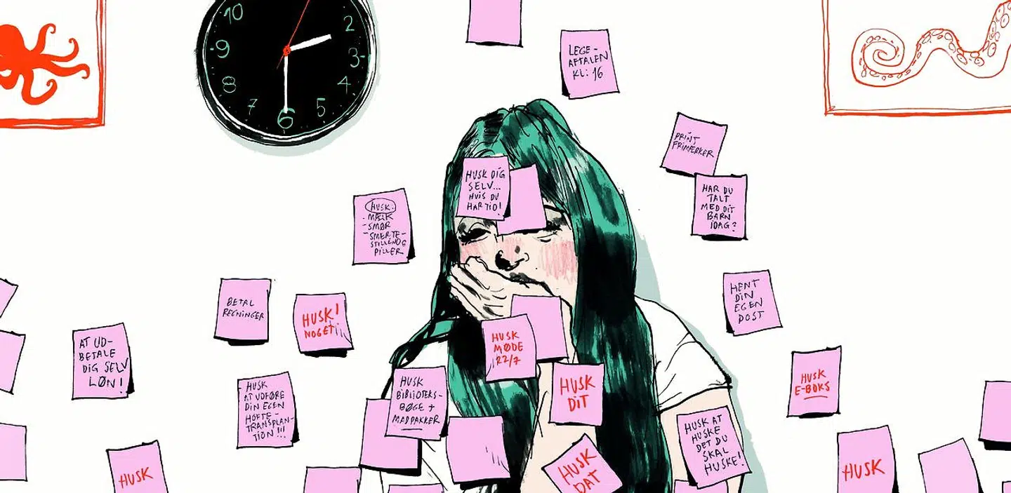 Illustration til Lone Theils-klumme 290818