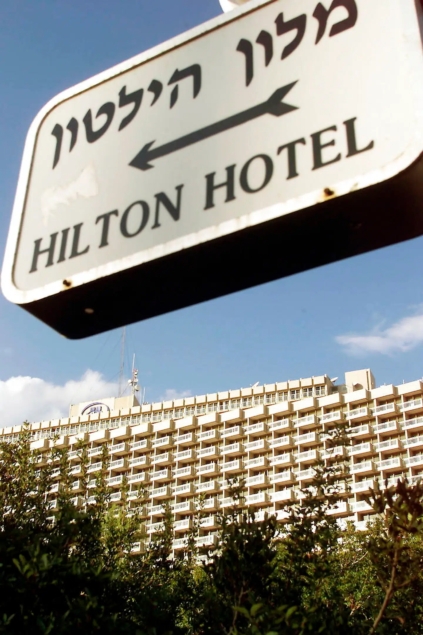 Hilton Hotel ved stranden i Tel Aviv spiller en stor rolle i »Mørke, dybe skove«: »Hilton satte sig fast i mit sind som en slags blokering.«
