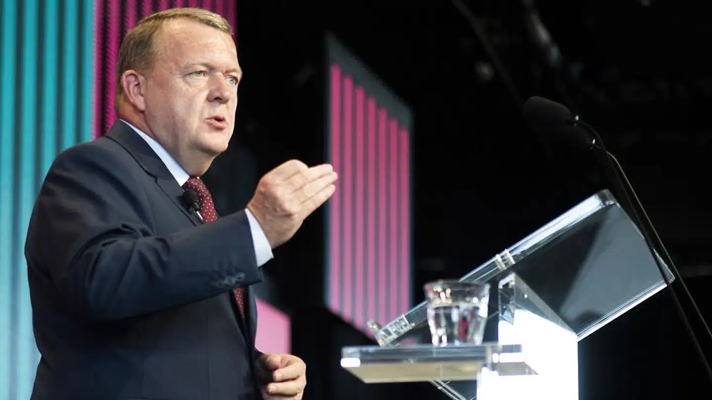 Statsminister Lars Løkke Rasmussen talte ved DI Topmøde 2018, hvor han lovede landets virksomheder, at regeringen vil gøre det nemmere at kunne rekruttere udenlandsk arbejdskraft.