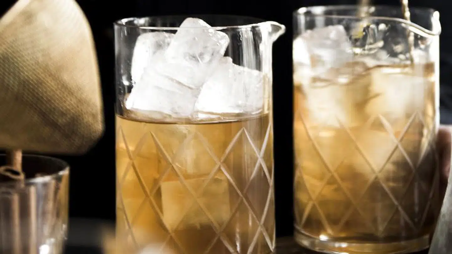 Old Fashioned med smørvasket whisky.