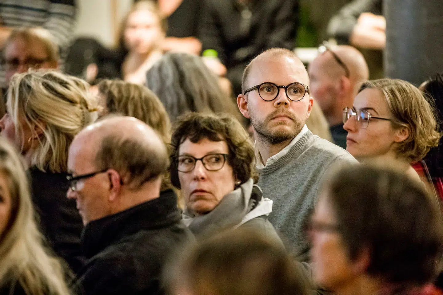Mange mennesker mødte op, da der onsdag var Borgermøde om planerne for Den Franske Skoles område på Frederiksberg.