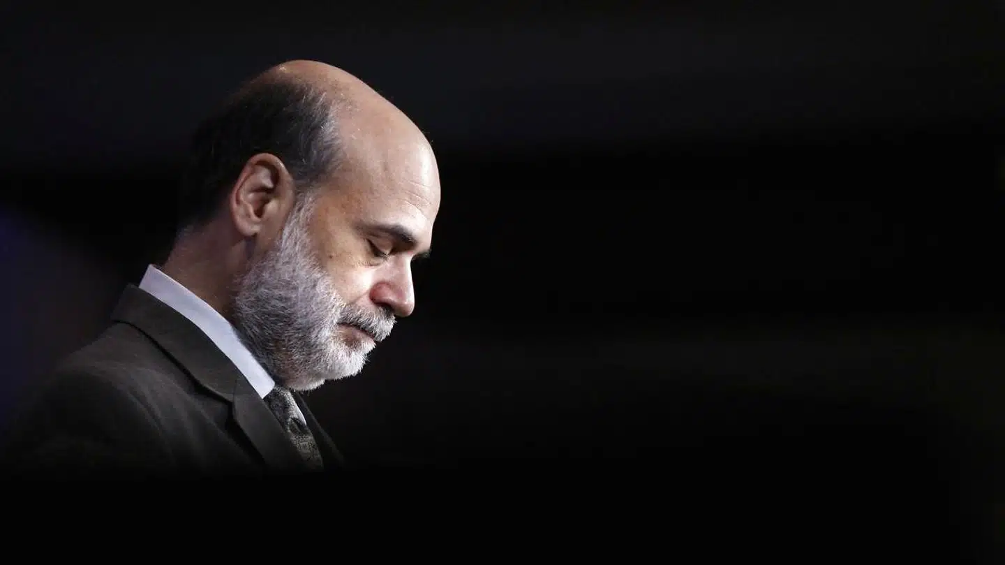 Som direktør for den amerikanske centralbank turde Ben Bernanke ikke fortælle, at Federal Reserve ikke evnede at redde den konkursramte investeringsbank Lehman Brothers i efteråret 2008. Foto: Jason Reed/Scanpix Ritzau
