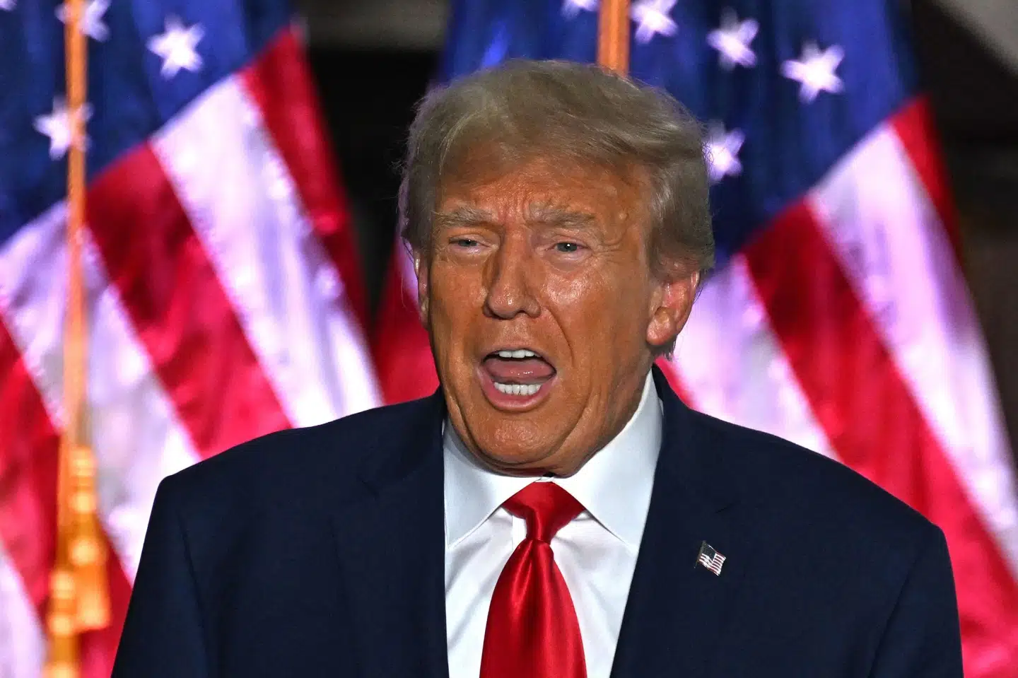 Forfatningen efterlader stadig Donald Trump muligheder for at blive præsident, selvom han skulle blive dømt. (Arkivfoto). Ed Jones/Ritzau Scanpix