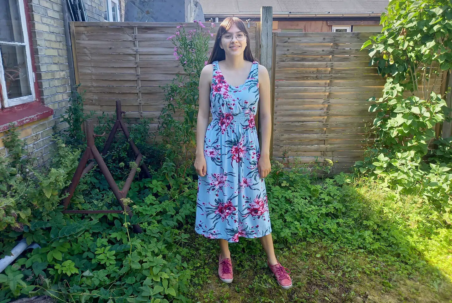 19-årige Randi Solholm Frisenvænge kom ind på hendes drømmeuddannelsen. Selvom der i den grad er brug for hende, når hun er færdig, så vælger færre unge dog samme vej som hende. Foto: Privatfoto