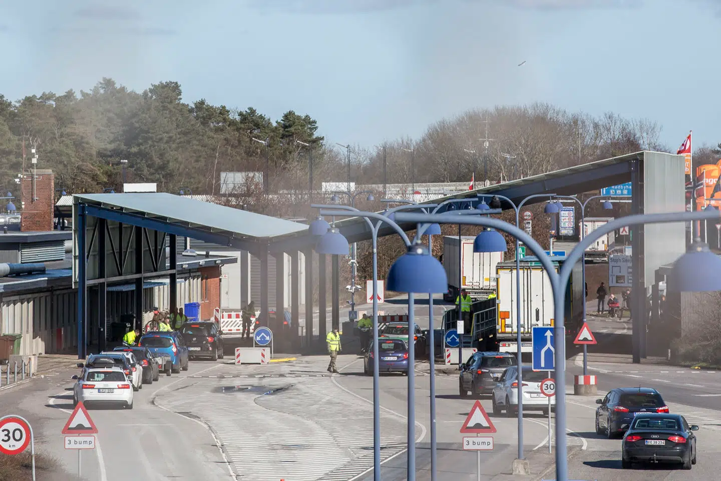 Politiet øger indsatsen ved de danske grænser.