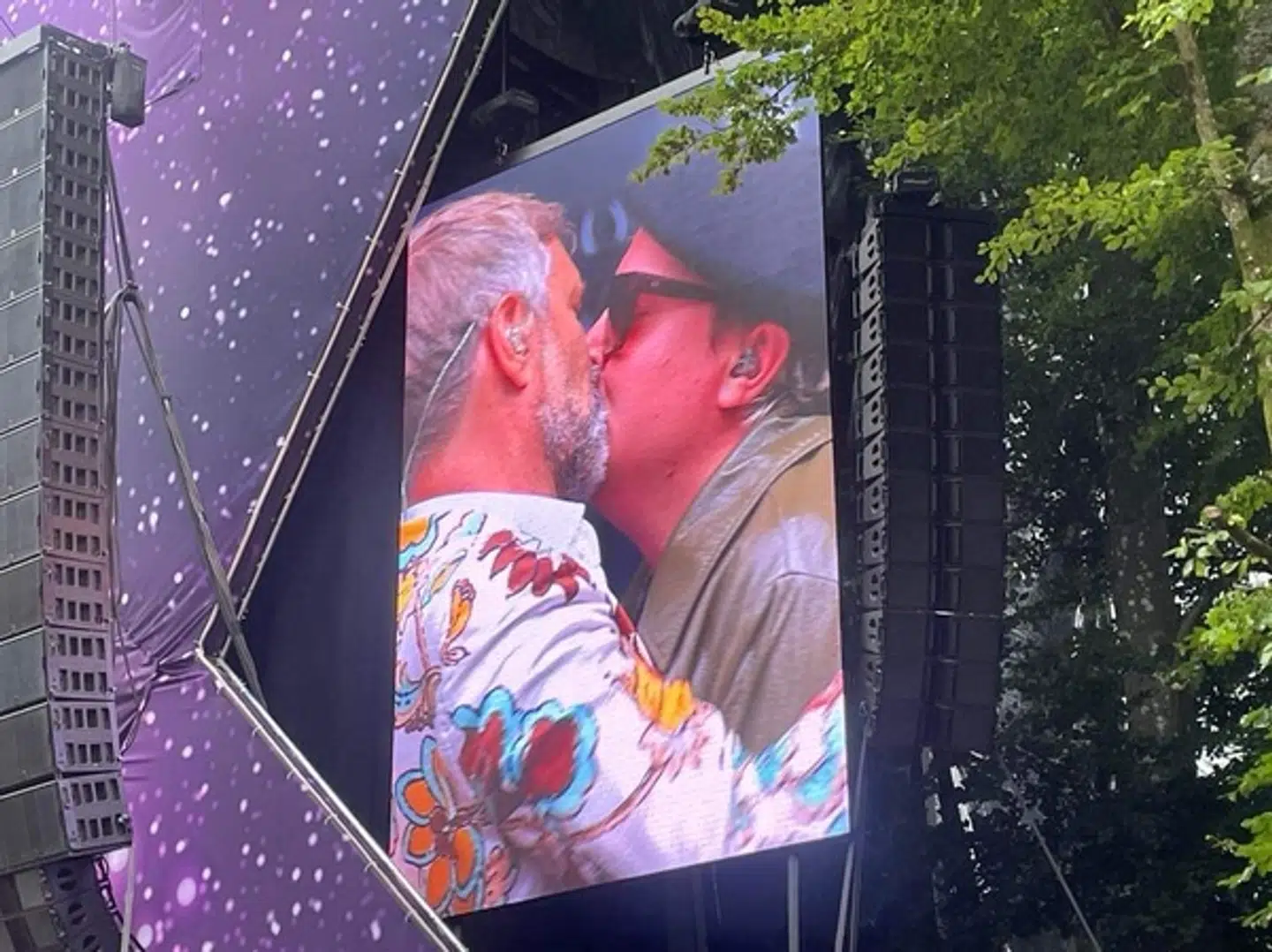 Martin Brygmann og Andreas Odbjerg på Smukfest.