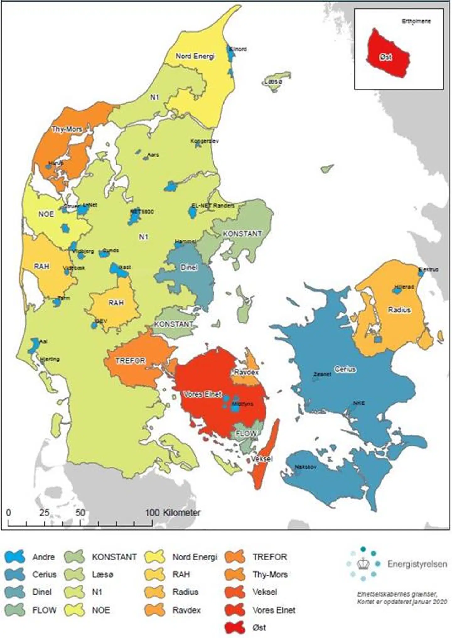 Elbilister i store dele af Jylland kan i dag få penge for at oplade bilen.