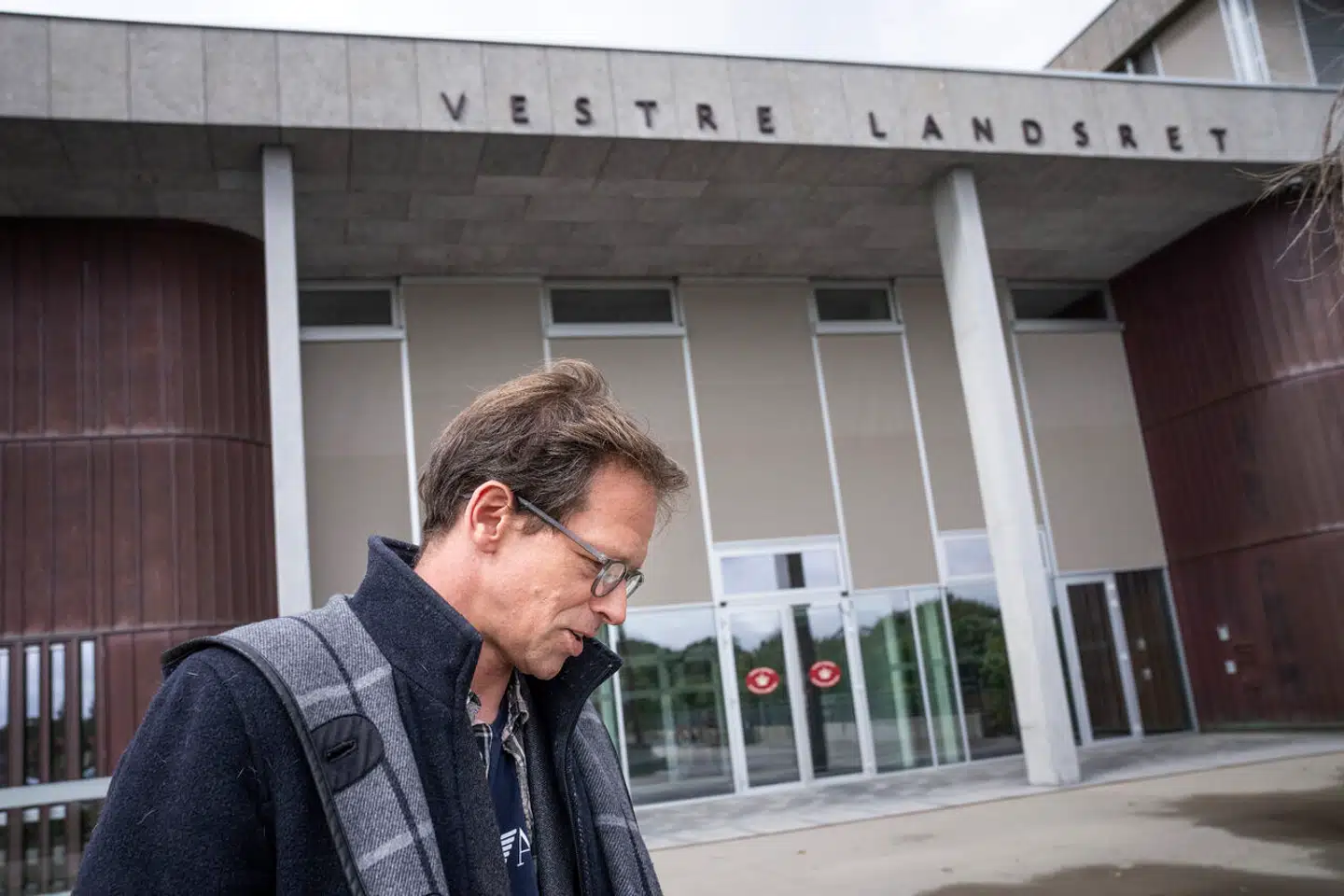 Provokunstner Ibi-Pippi Orup Hedegaard i ankesag ved Vestre Landsret i Viborg, tirsdag den 8. august 2023.. (Foto: Bo Amstrup/Ritzau Scanpix)